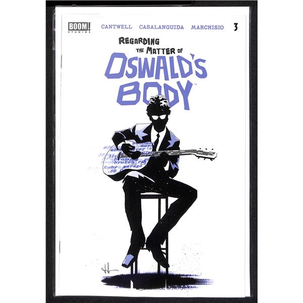 Boom Studios! Regarding The Matter Of Oswald's Body #3 (new never read)