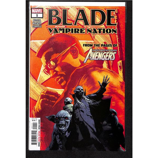 Marvel Blade Vampire Nation #1 (new never read)