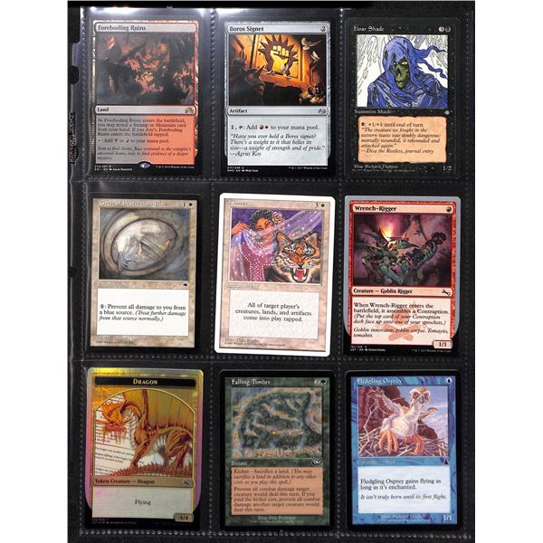 Lot Of 9 Various Magic The Gathering Cards Various Sets & Colors