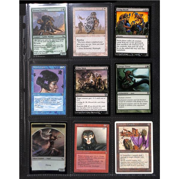 Lot Of 9 Various Magic The Gathering Cards Various Sets & Colors