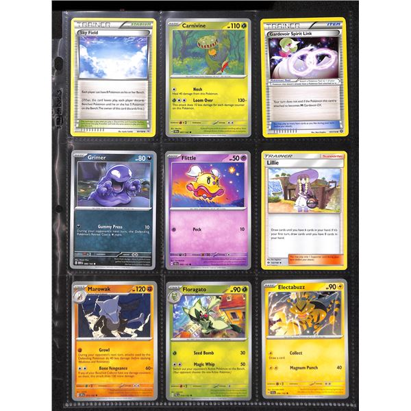 Lot Of 18 Various Pokemon Collector Cards