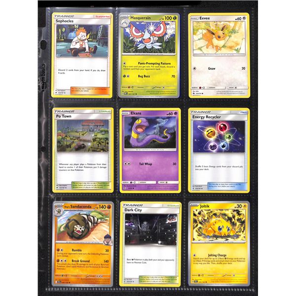 Lot Of 18 Various Pokemon Collector Cards