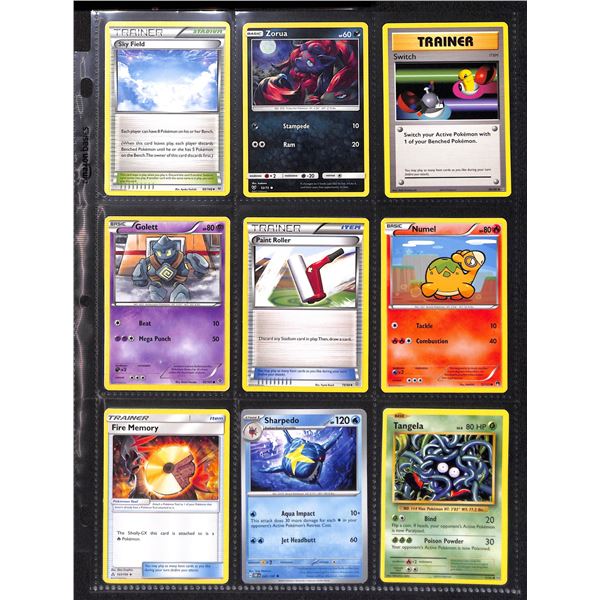 Lot Of 18 Various Pokemon Collector Cards