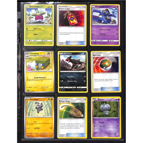 Lot Of 18 Various Pokemon Collector Cards