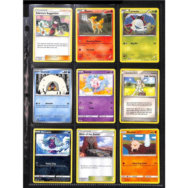 Lot Of 18 Various Pokemon Collector Cards