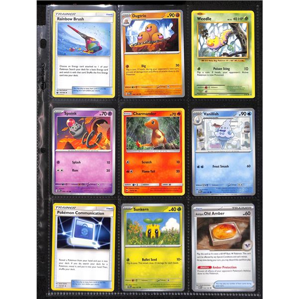 Lot Of 18 Various Pokemon Collector Cards