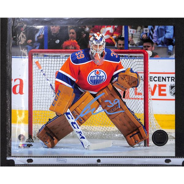 Cam Talbot Edmonton Oilers Autographed 8x10 Photo
