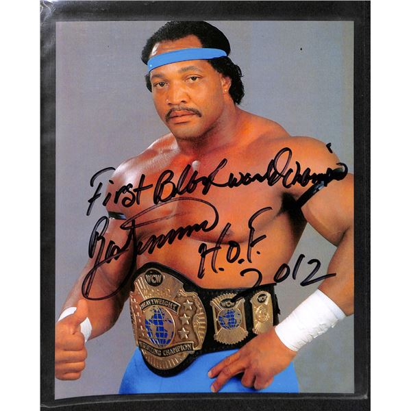 Ron Simmons Autographed 8x10 WWE Photo