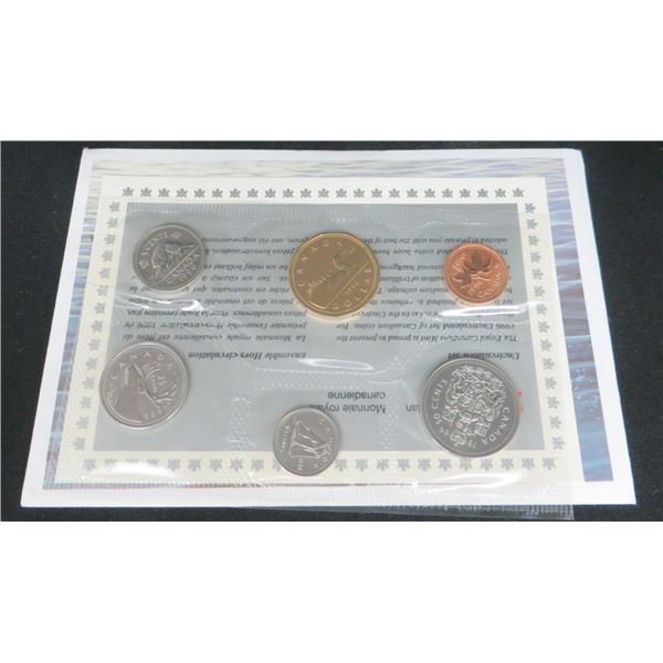 Royal Canadian Mint 1996 Uncirculated 6 Coin Set