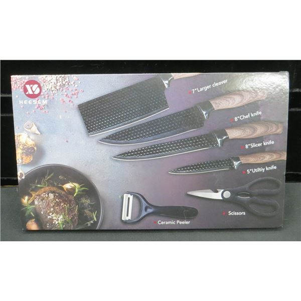 New Heesem Kitchen Knife Set