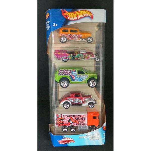 Hot Wheels Speed Circus 5 Car Collector Pack