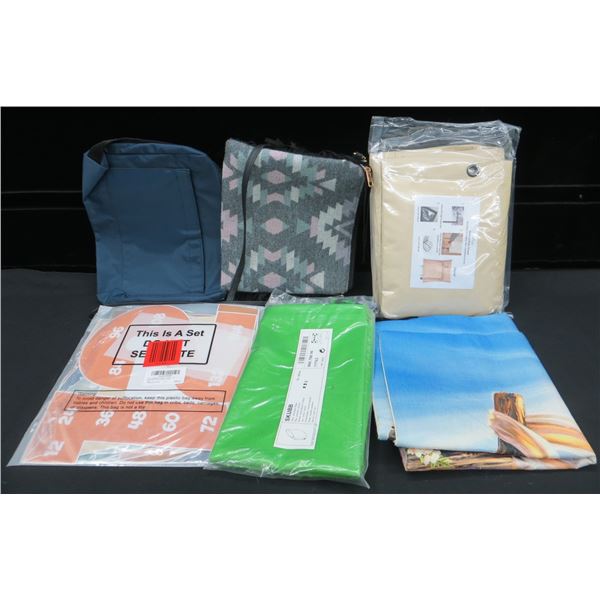 Lot Of New Pillow Covers, Carry Bags, Pipe Insulator Bags & More