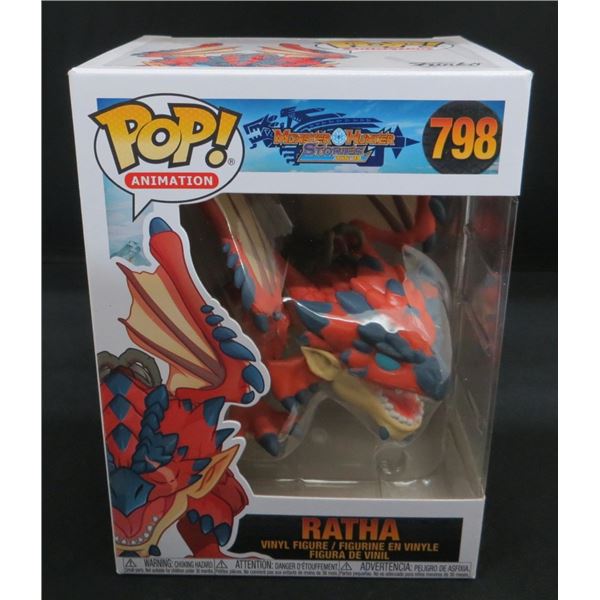 New Funko Pop Monster Hunter Ratha #798 BV $65