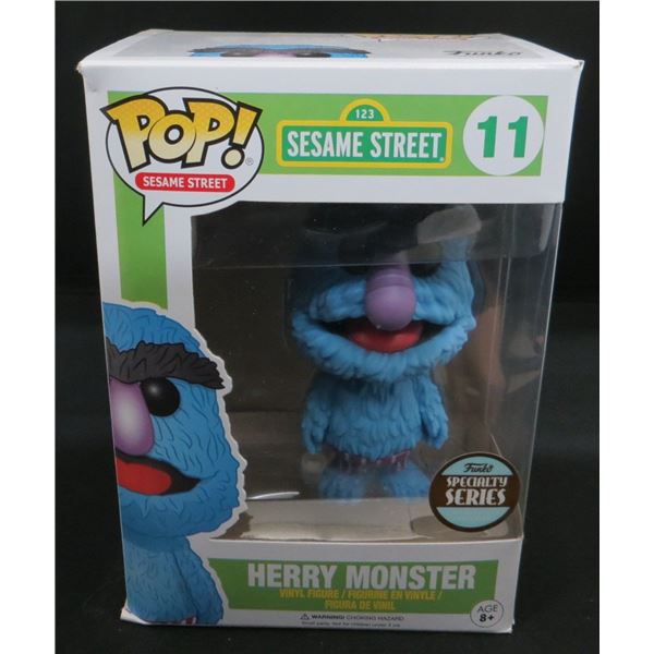 New Funko Pop Sesame Street Herry Monster #11 BV $35