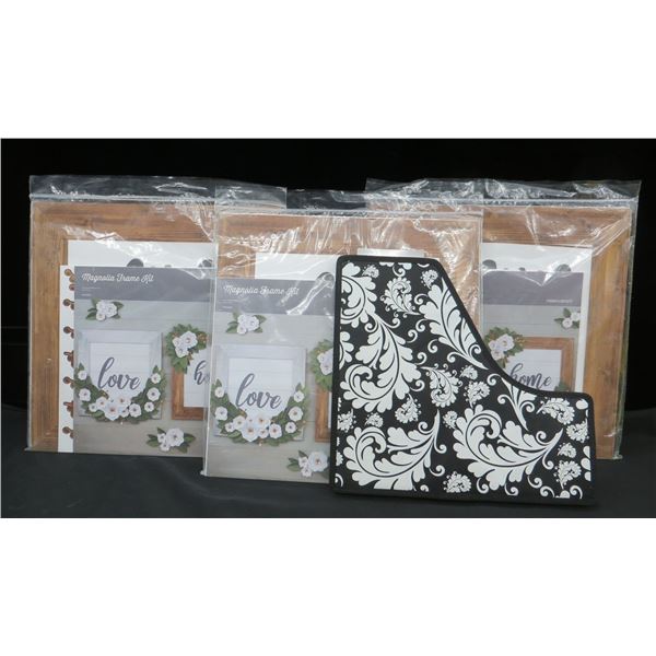 3 New Close To My Heart Magnolia Frame Kits & Expandable Paper Holder