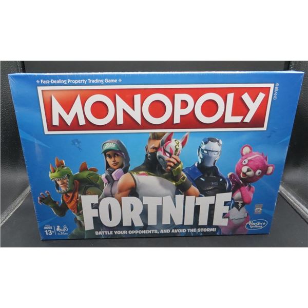 New Factory Sealed Fortnite Monopoly Board Game