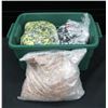 Image 1 : Tote Full Of Fish Rocks 14" x 9" x 7"