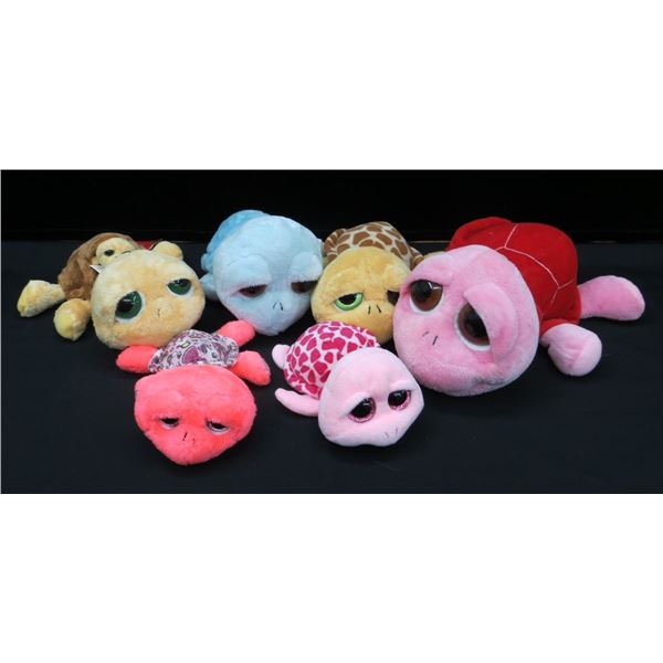 Rus & Ty Plush Turtle Collection 6" Long to 11" Long