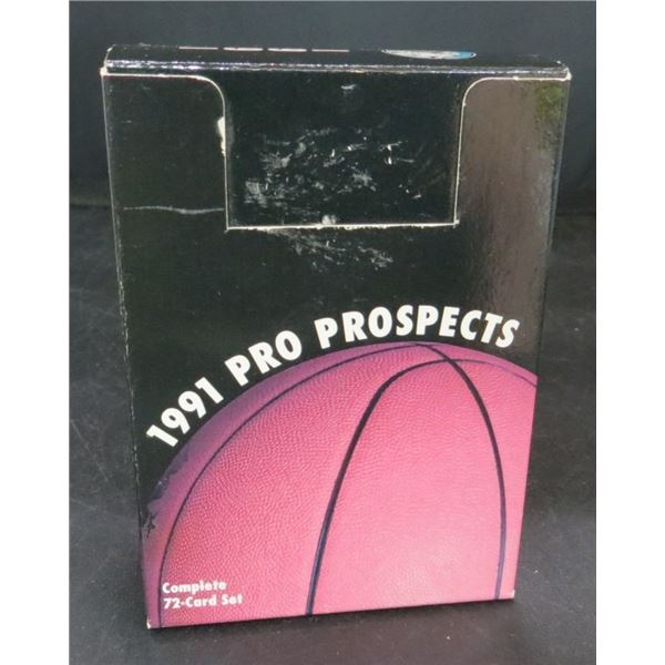 1991 Pro Prospects Basketball 72 Card Set