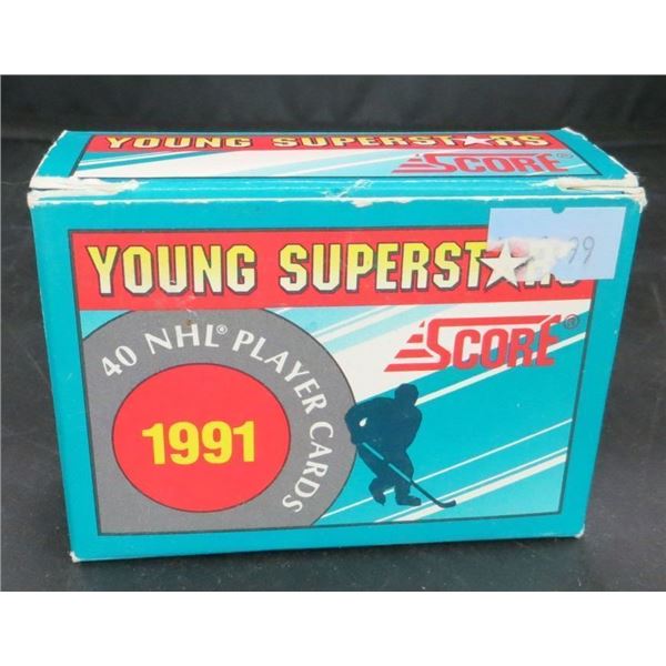 1991 Score Young Stars Hockey Set 40 Cards