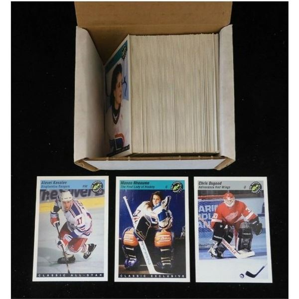 1993 Classic Pro Prospects Hockey Complete Set 150 Cards With Manon Rheaume