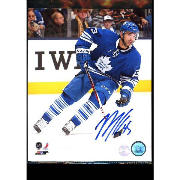 Nazem Kadri Toronto Maple Leafs 8x10 Autographed Photo with COA