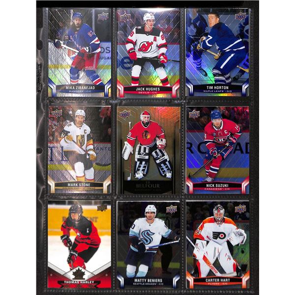 Lot of 18 Various Tim Horton's Hockey Collector Cards