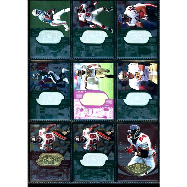 Lot of 9 Various 1998 SPX Football Numbered Cards