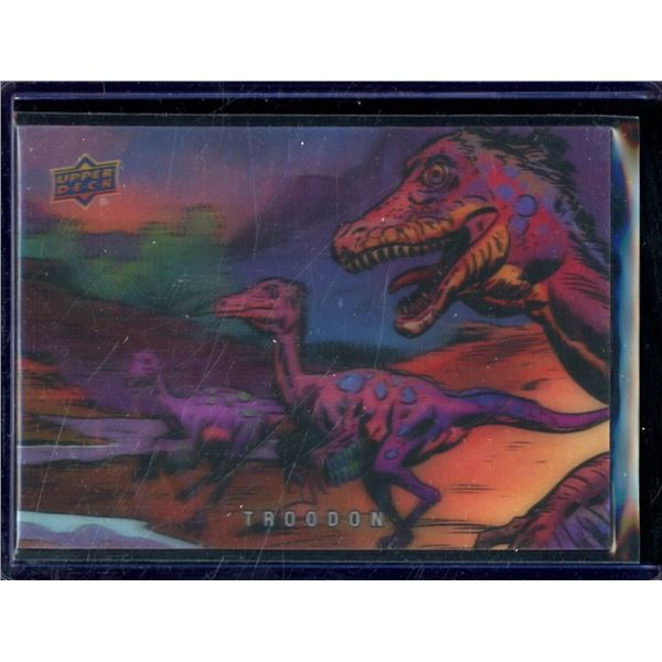 2015 Upper Deck Dinosaurs 3-D #31 Troodon