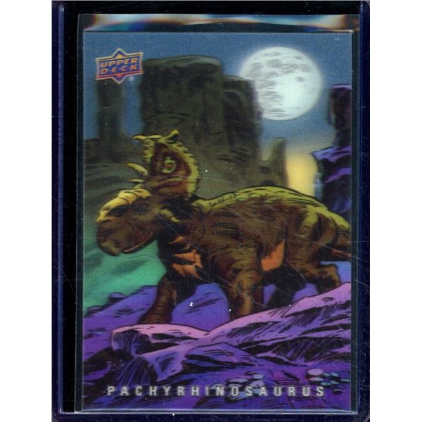 2015 Upper Deck Dinosaurs 3-D #17 Pachyrhinosaurus