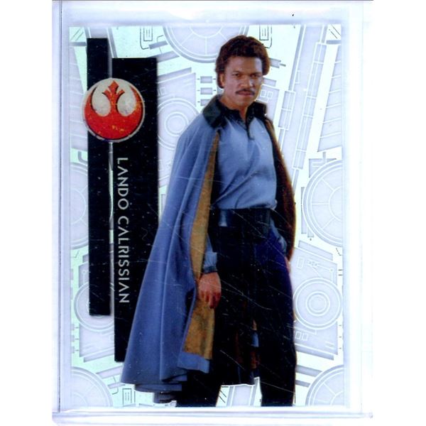 2015 Topps High Tek Star Wars #10 Lando Calrissian Star Destroyer