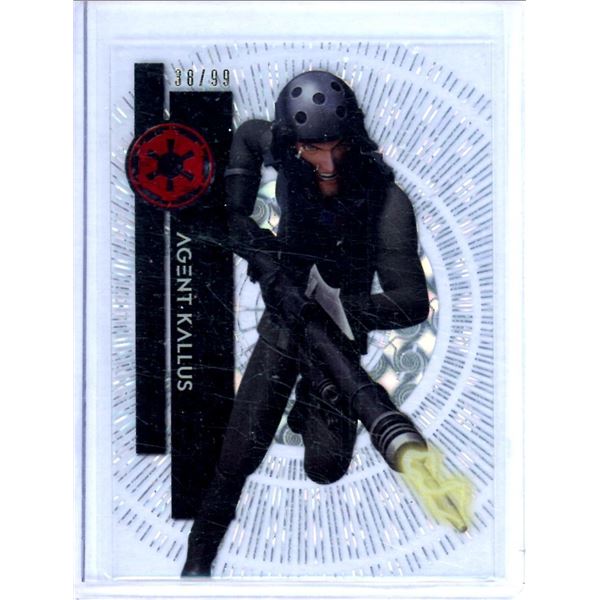 2015 Topps High Tek Star Wars #101 Agent Kallus Tidal Diffractor