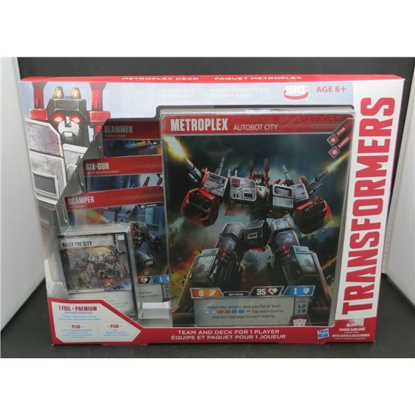 New Transformers Metroplex 40 Card Deck For 1 Player