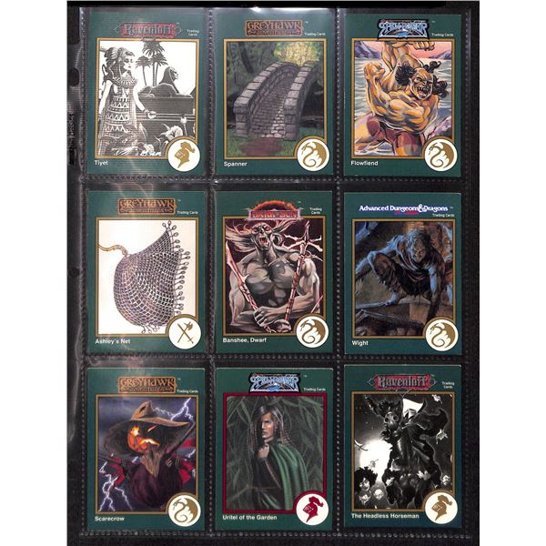 Lot Of 9 Various Adventurer Collector Cards