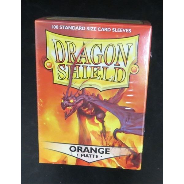 New Dragon Shield Orange Matte Sleeves (100 ct)