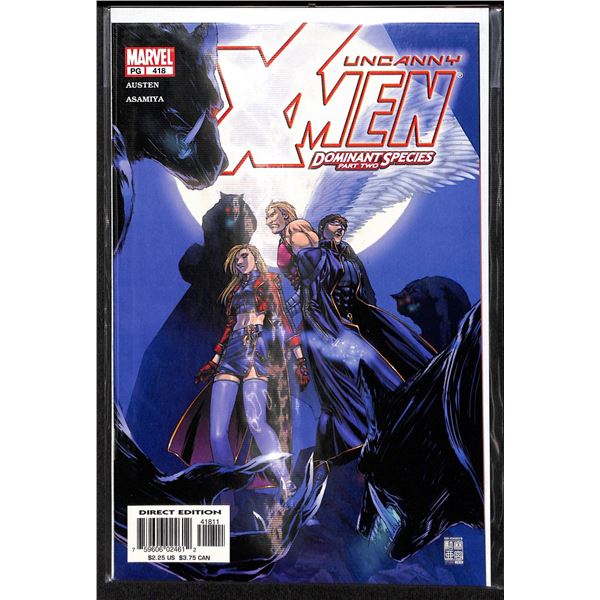 Marvel Uncanny X-Men #418
