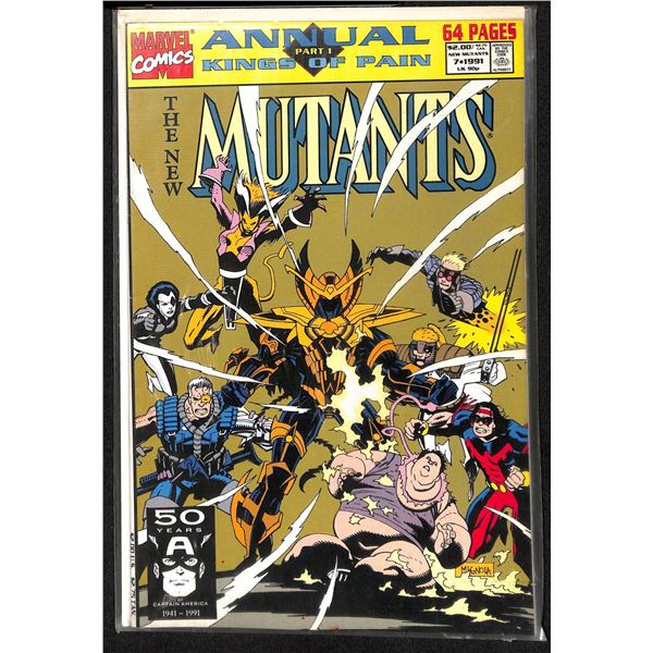 Marvel The New Mutants Annual Part 1 Kings Of Pain