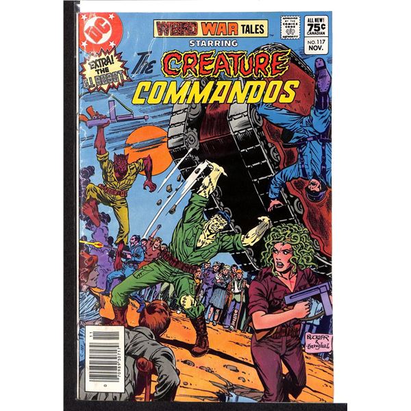 DC Weird War Tales Starring The Creature Commandos #117
