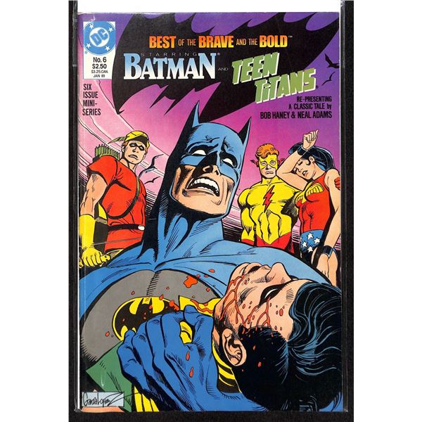 DC Best Of The Brave and the Bold Starring Batman and Teen Titans #6