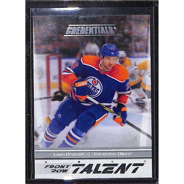 2024-25 Upper Deck Credentials Front Row Talent #FRTLD Leon Draisaitl