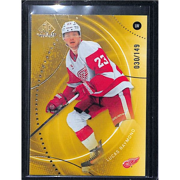 2025-26 SP Game Used Gold #165 Lucas Raymond 30/149