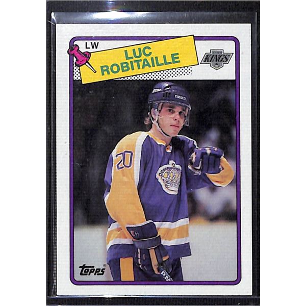 1988-89 Topps #124 Luc Robitaille