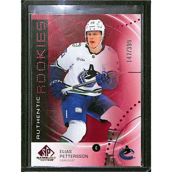 2025-26 SP Game Used Red #AREP Elias Pettersson 147/399
