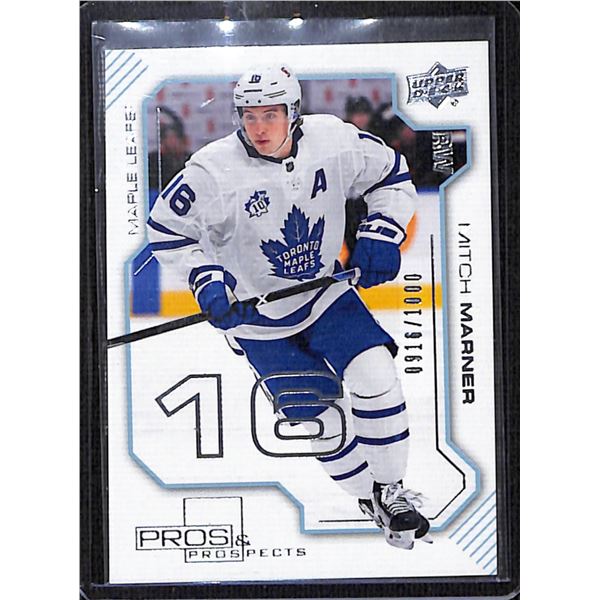 2020-21 Upper Deck UD Pros and Prospects #PP7 Mitch Marner 916/1000