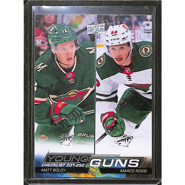 2022-23 Upper Deck #250 Matt Boldy/Marco Rossi YG CL