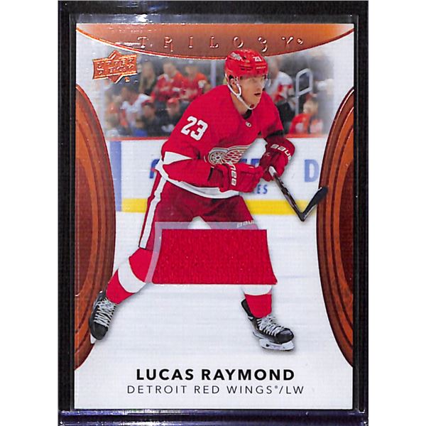2022-23 Upper Deck Trilogy Orange #59 Lucas Raymond JSY