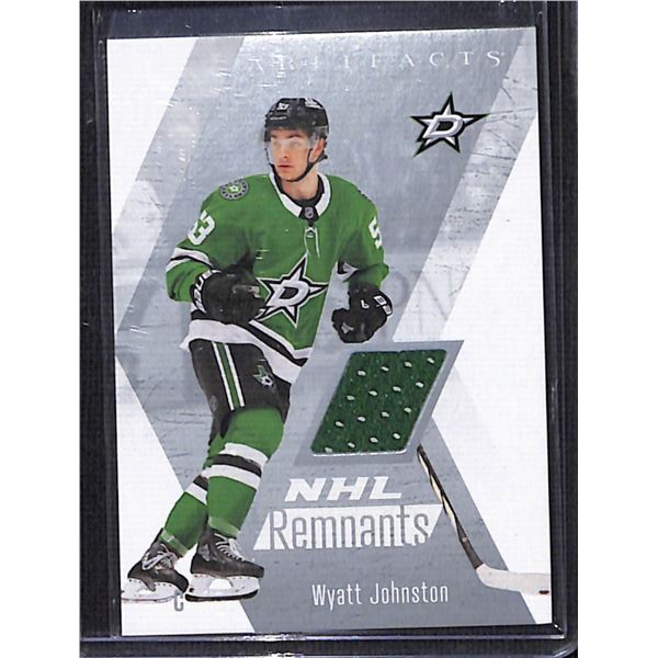 2025-26 Artifacts NHL Remnants #NR32 Wyatt Johnston