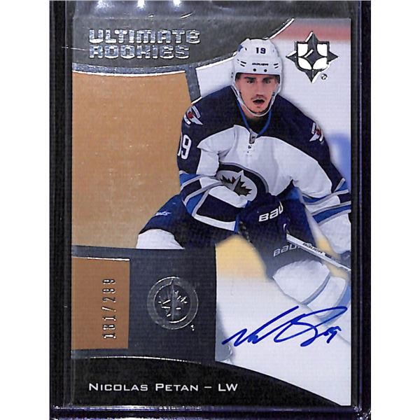 2015-16 Ultimate Collection #101 Nicolas Petan AU 181/299 RC BV $30