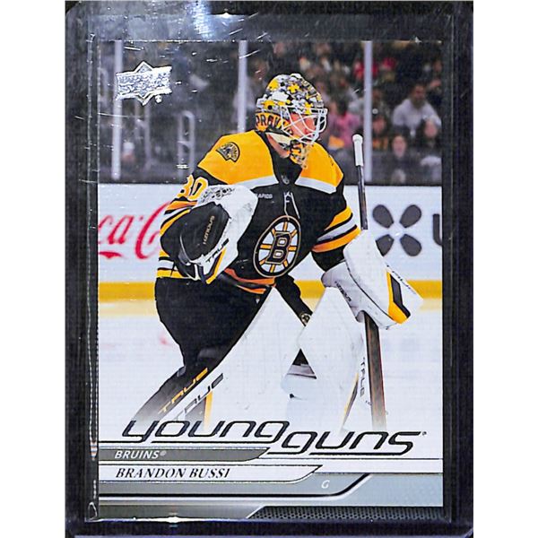 2024-25 Upper Deck #493 Brandon Bussi YG RC BV $30