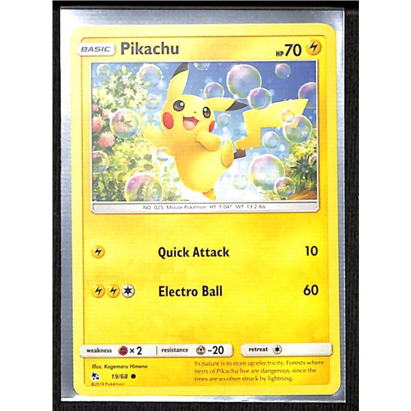 Pokemon Pikachu - 19/68 - Common Hidden Fates